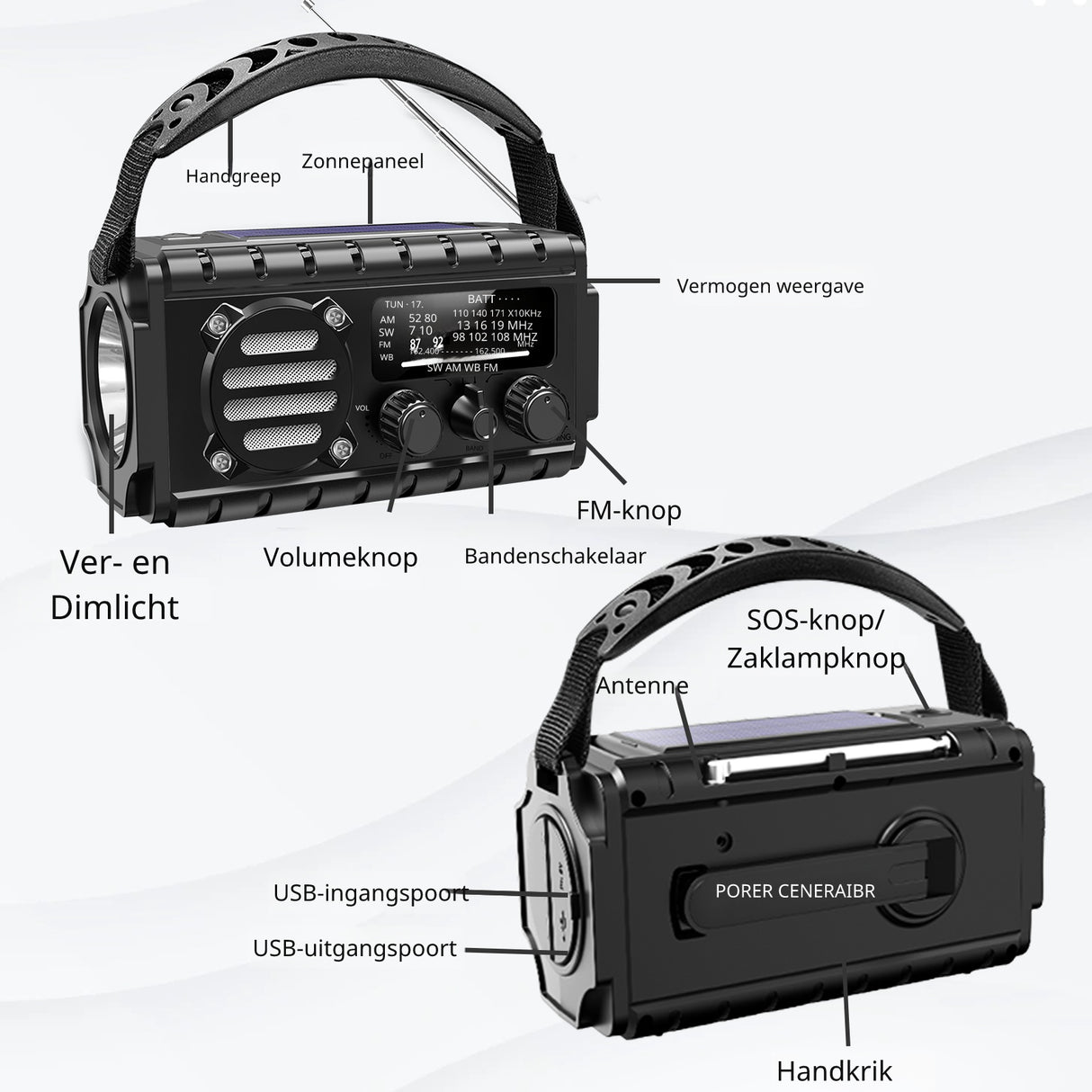 Emergency Radio XSY350