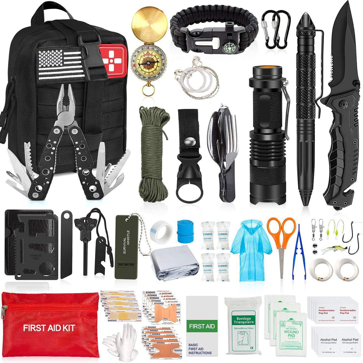 Emergency Kit - Disaster Backpack - Survival Kit KA13
