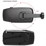 Entry-level Emergency Radio AM/FM – Compact 2,000mAh Power Bank – Solar, Dynamo & LED Flashlight