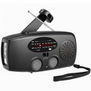 Entry-level Emergency Radio AM/FM – Compact 2,000mAh Power Bank – Solar, Dynamo & LED Flashlight