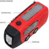 Entry-level Emergency Radio AM/FM – Compact 2,000mAh Power Bank – Solar, Dynamo & LED Flashlight