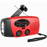 Entry-level Emergency Radio AM/FM – Compact 2,000mAh Power Bank – Solar, Dynamo & LED Flashlight