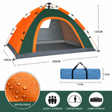 RezReady Camping Tent 1-2 Persons – Four-Season, Waterproof & Quick to Open