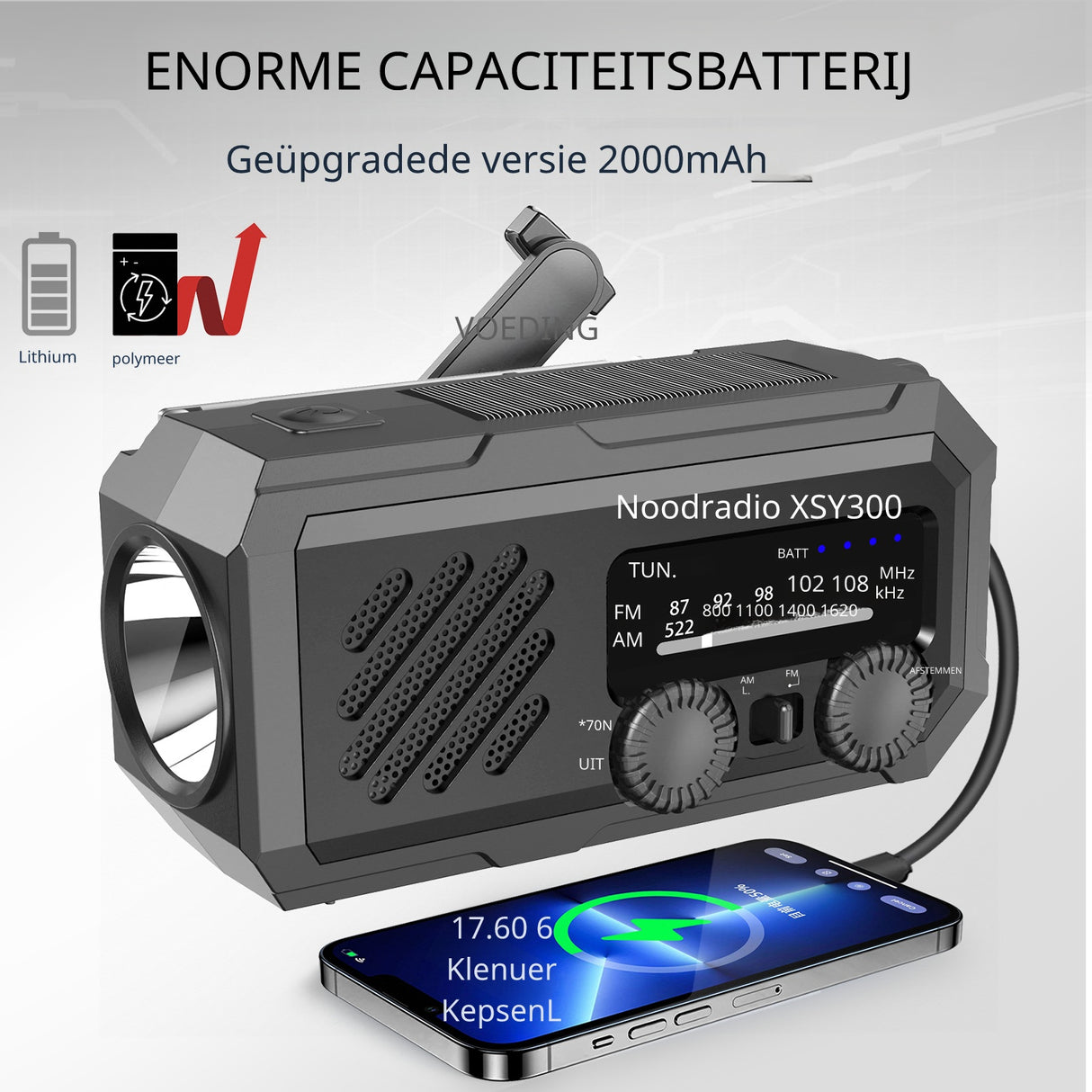 Emergency Radio XSY300