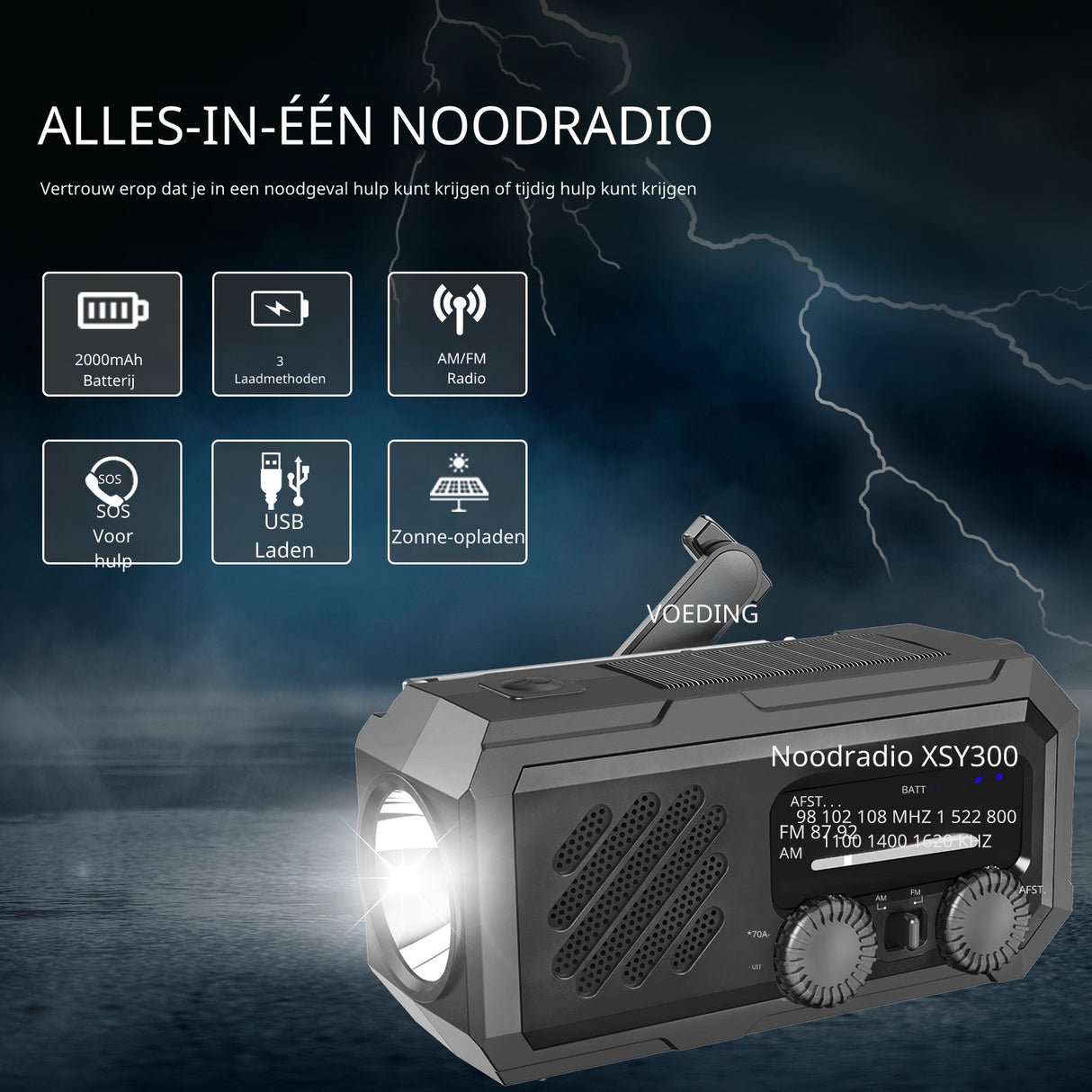 Emergency Radio XSY300