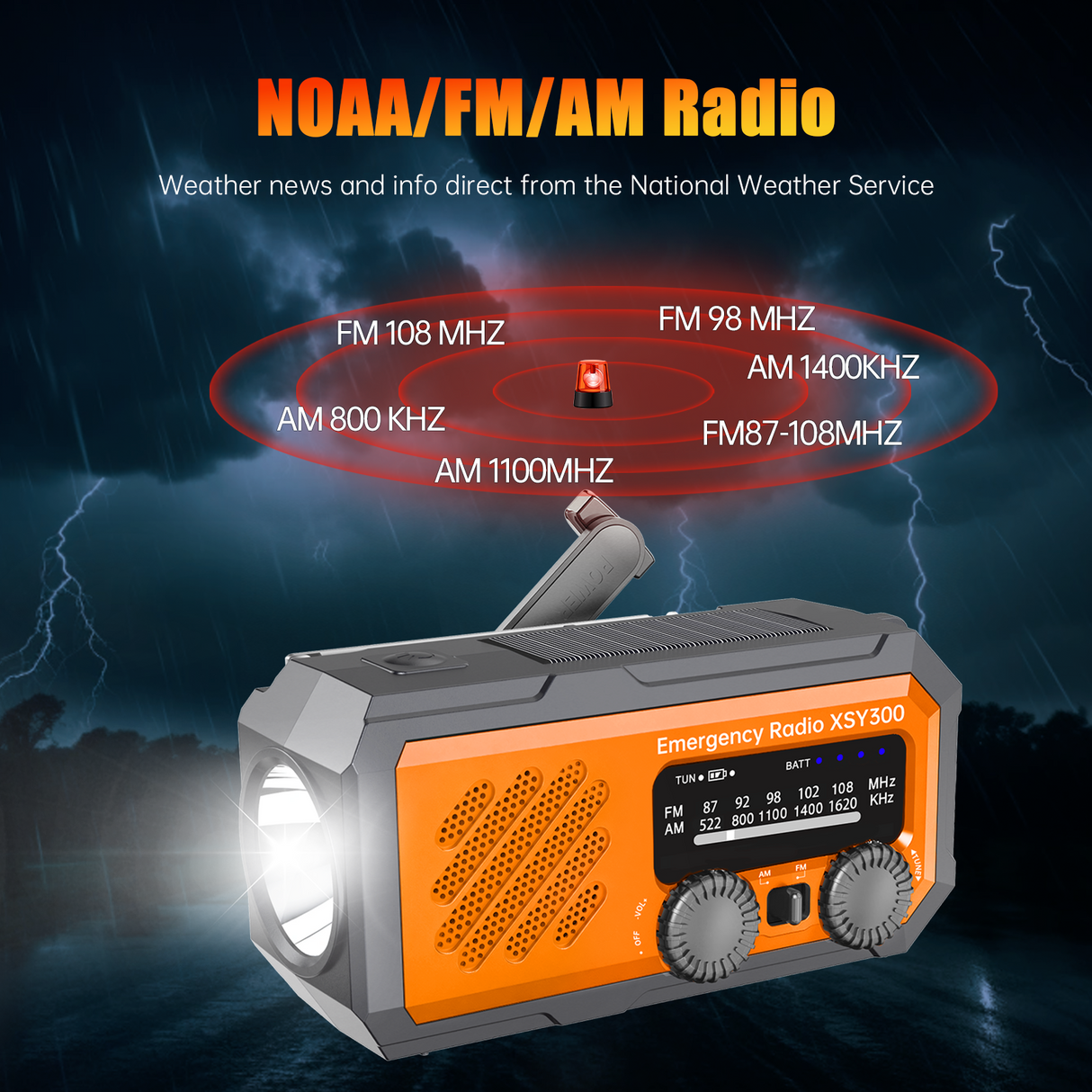 Emergency Radio XSY300