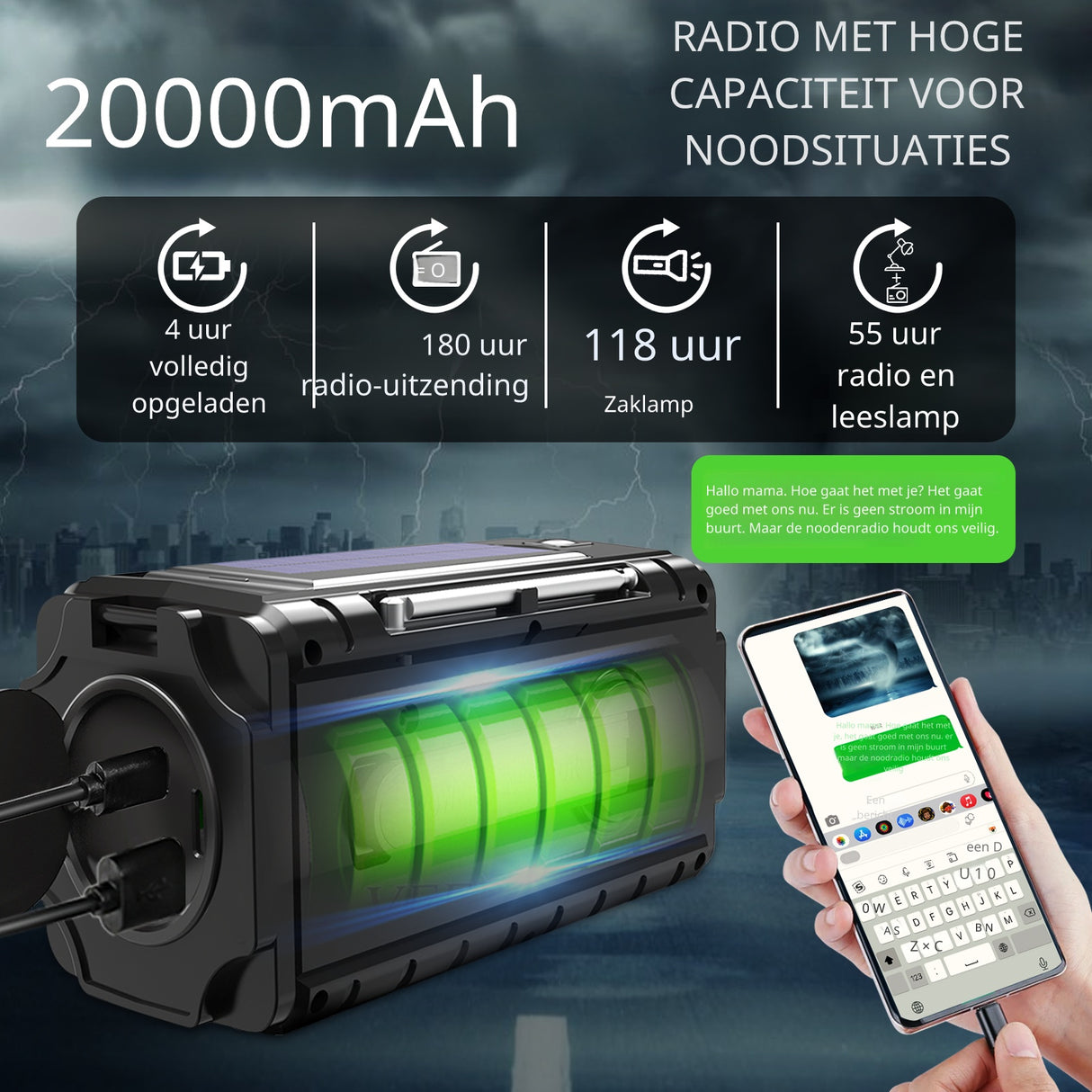 Emergency Radio XSY350