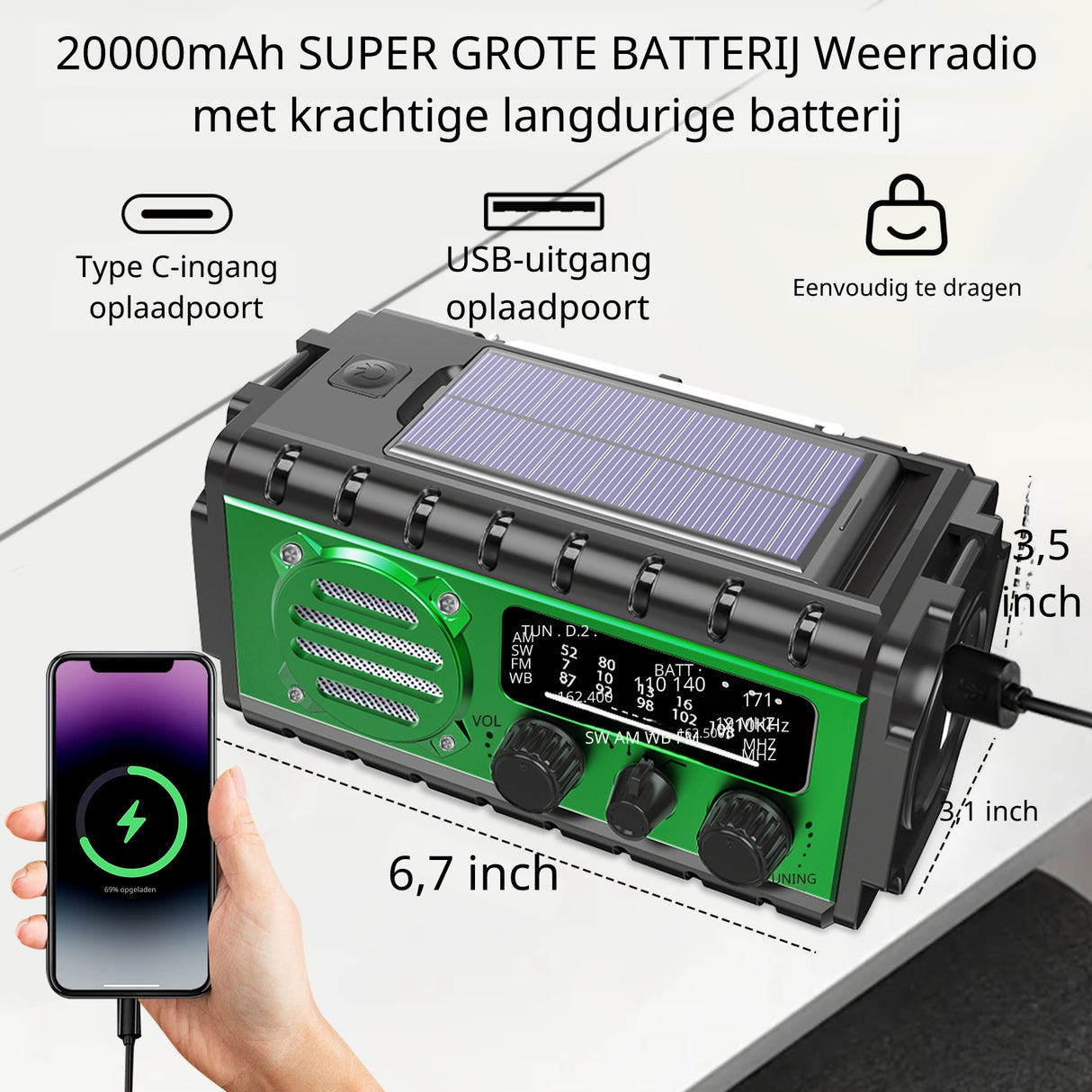 Emergency Radio XSY350