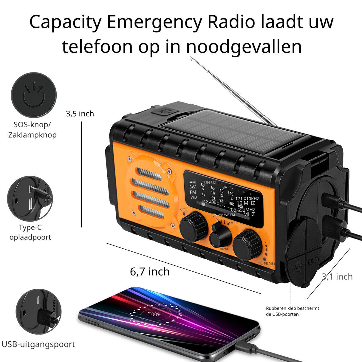 Emergency Radio XSY350