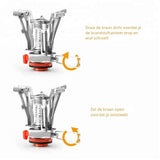 Mini Camping Stove – Ultralight with Piezo Ignition