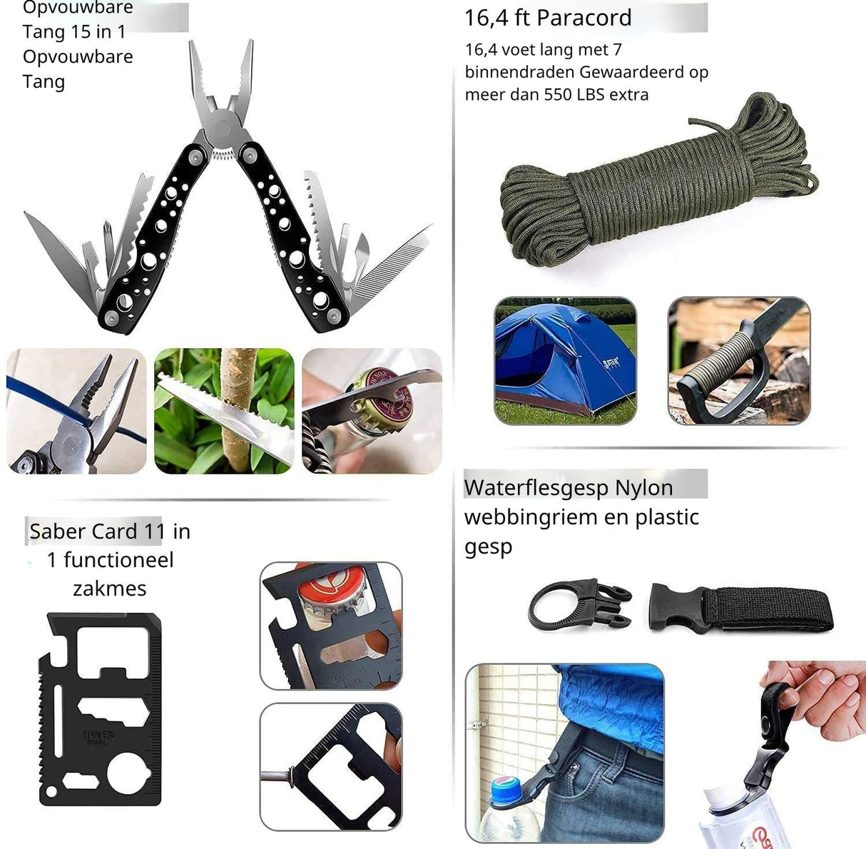 Emergency Kit - Disaster Backpack - Survival Kit KA13
