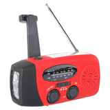 Entry-level Emergency Radio AM/FM – Compact 2,000mAh Power Bank – Solar, Dynamo & LED Flashlight