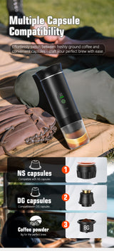 Brewezza Tragbare Kaffeemaschine